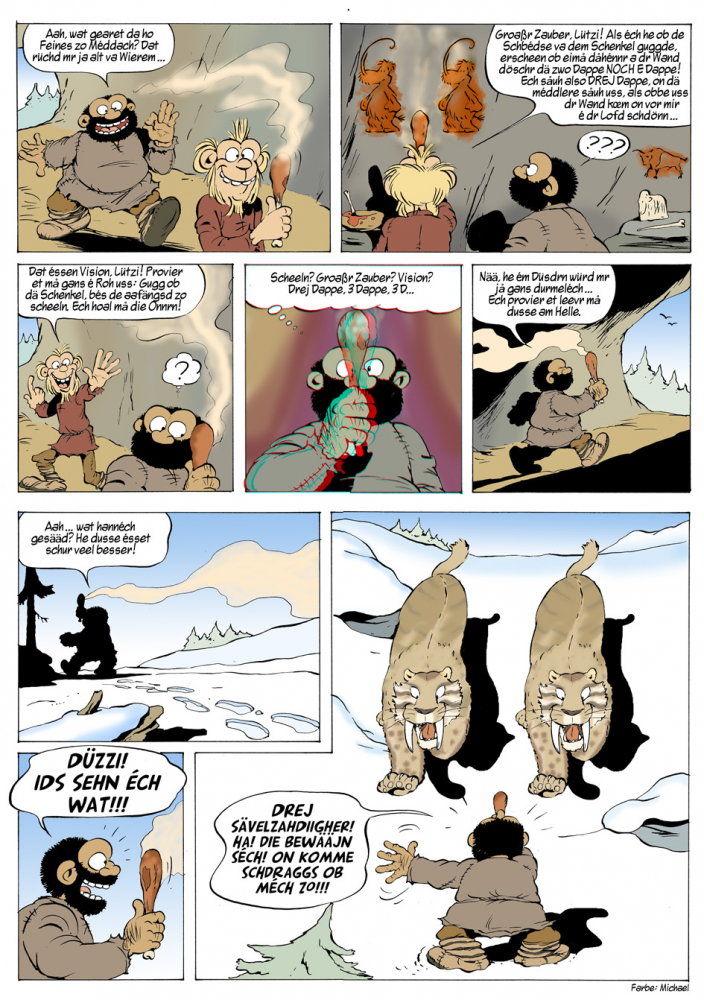 Comic: Lützi & Düzzi: 3D! 2
