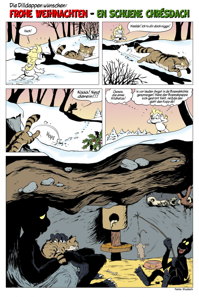 Comic: Dilldappen Weihnachten 1