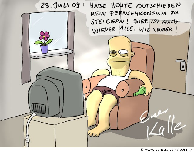 Cartoon: Kalle Kleins Tagebuch 1 1