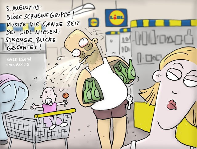 Cartoon: Kalle Kleins Tagebuch 5 1