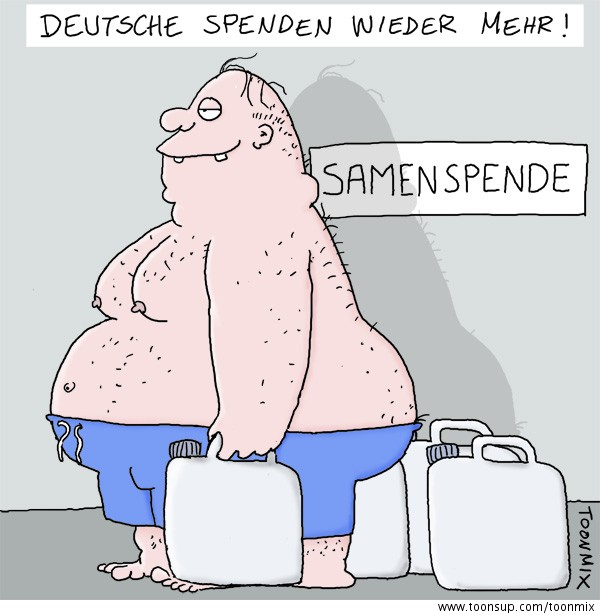Cartoon: Spenden 1
