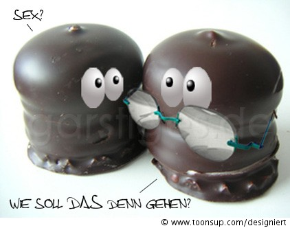 Cartoon: Schokoküsse 1