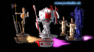 Cartoon: Orbitpatrol - Mechaguard of the 'Blue Shoogoon' 1