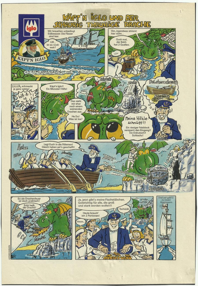 Comic: Der schaurig traurige Drache 2