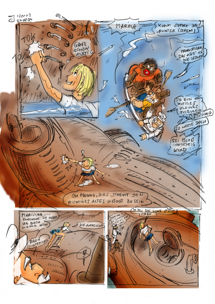 Buch: 17-SdS:Das Wrack des Kapitän 'N' 11