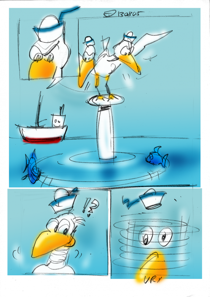 Comic: Johnny Möwe Test 6