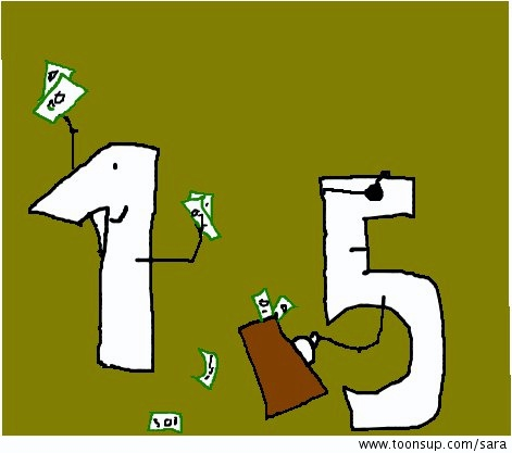 Cartoon: zahlen mit bargeld 1