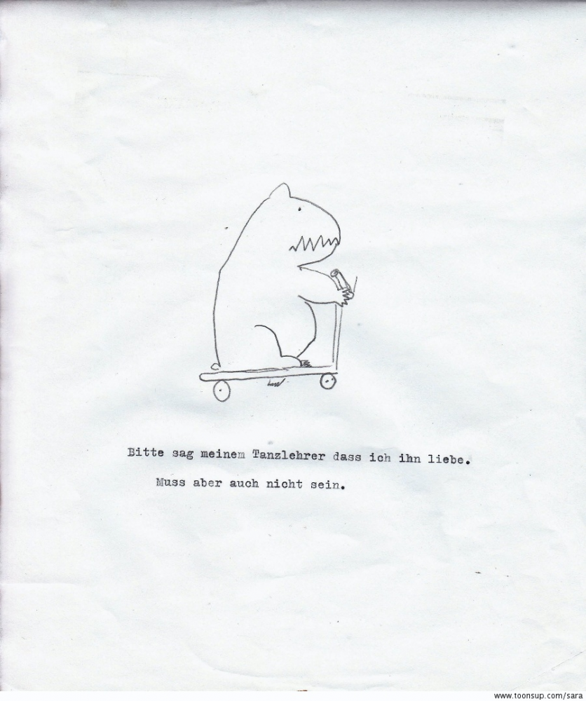 Cartoon: Tanzbär 1