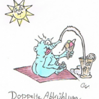 Doppelte Abkühlung