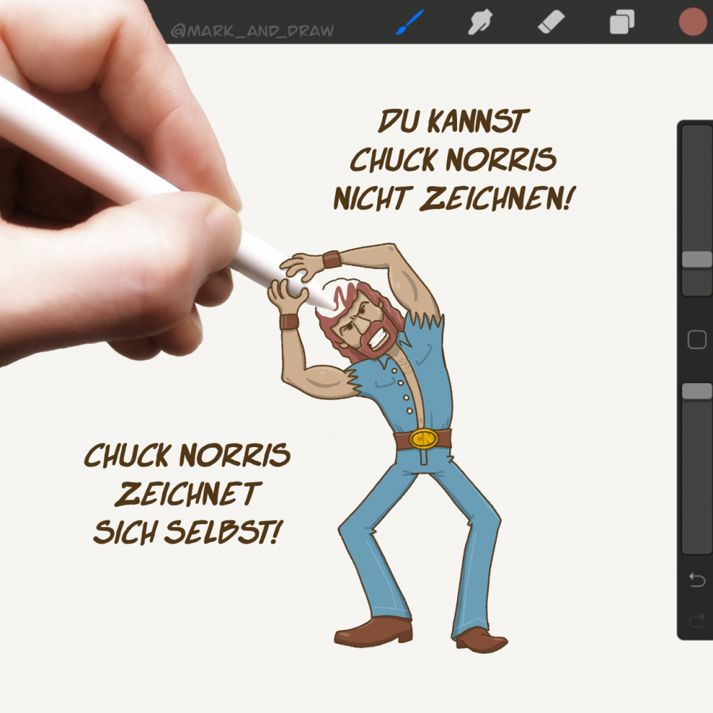 Cartoon: Chuck Norris 1