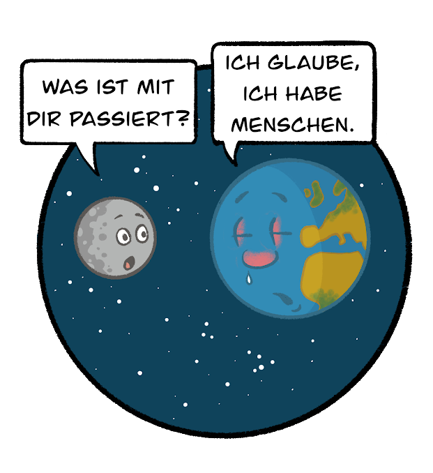 Cartoon: Kranke Erde 1