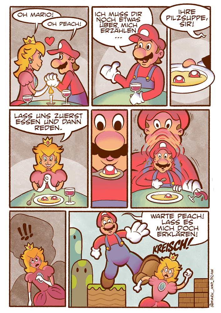 Comic: Marios unhappy end 1