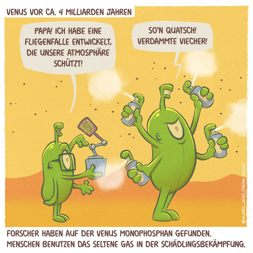 Cartoon: Venus Fliegenfalle 1