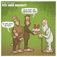 Bigfoot oder Yeti