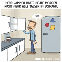 Nicht mehr alle Tassen im Schrank