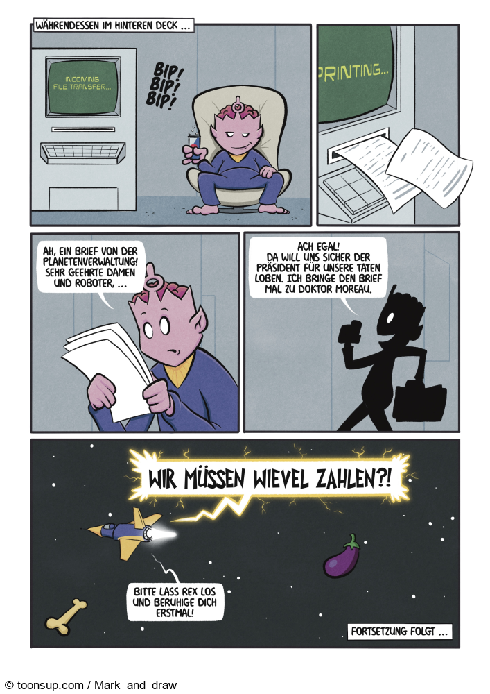 Comic: DIE NEUE WELT - PLANET M 15