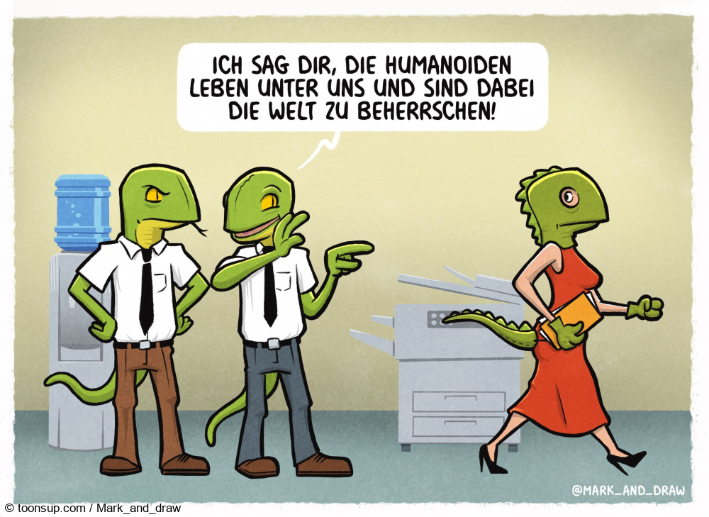 Cartoon: Humanoiden 1