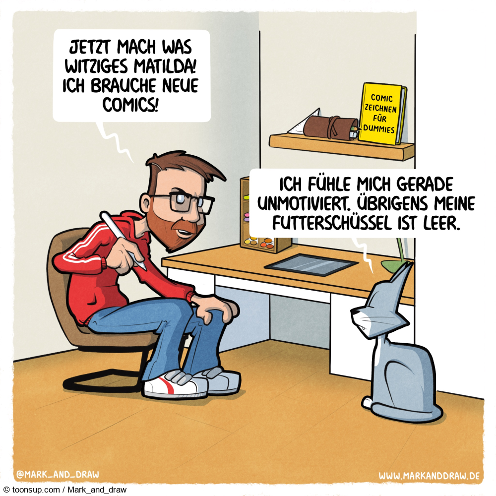Cartoon: Unmotiviert 1