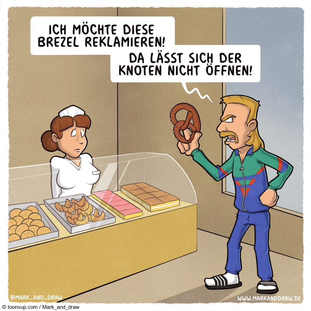 Cartoon: Brezel 1