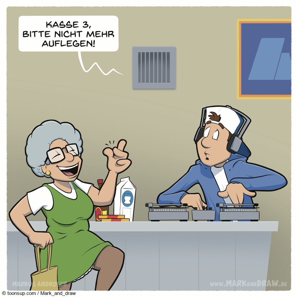 Cartoon: Kasse 3 1