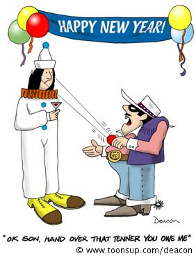 Cartoon: Happy New Year! 1