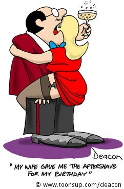 Cartoon: Aftershave 1
