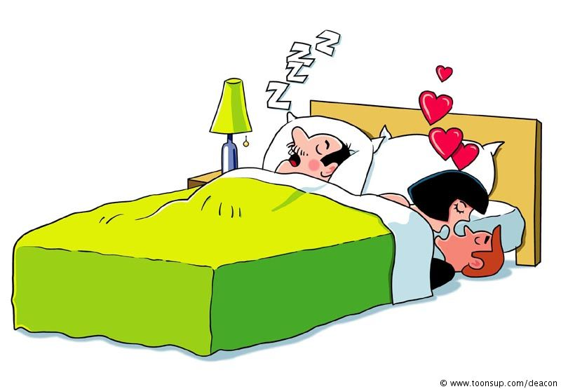 Cartoon: Sleep Kisses 1