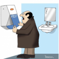 In the Washroom