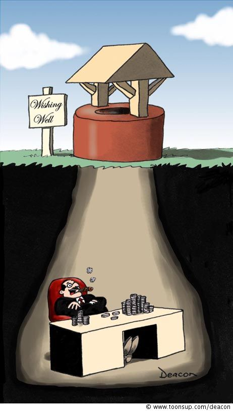 Cartoon: Wedding Well 1