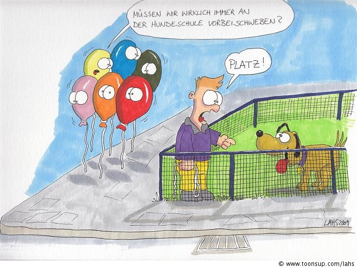 Cartoon: Hundeschule 1