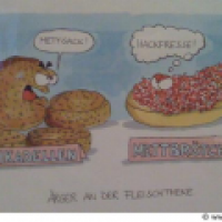 Ärger an der Fleischtheke