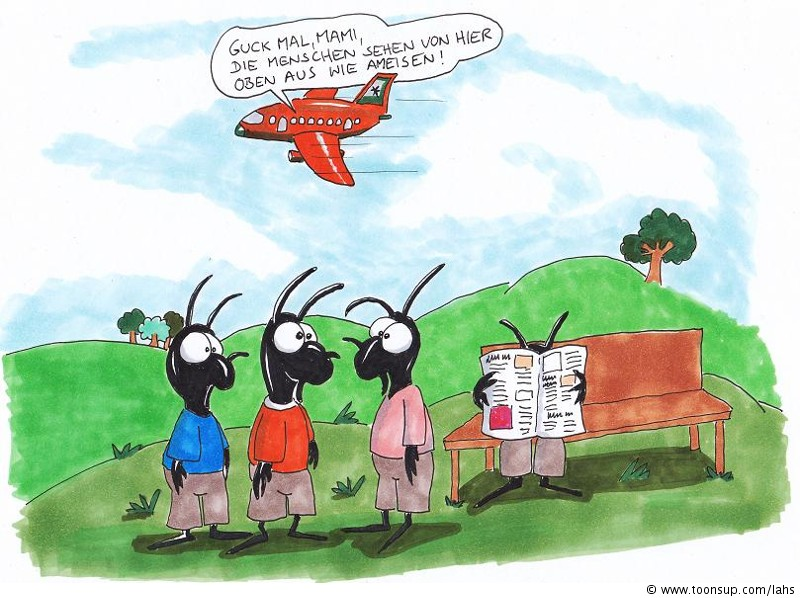 Cartoon: Ameisen 1