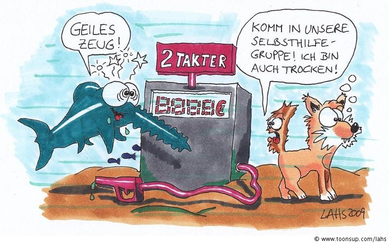 Cartoon: Fuchsschwanz 1