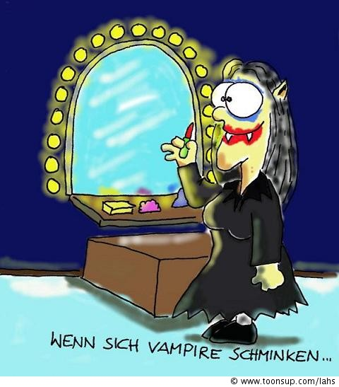 Cartoon: Schminke 1