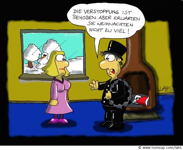 Cartoon: Verstopfung 1