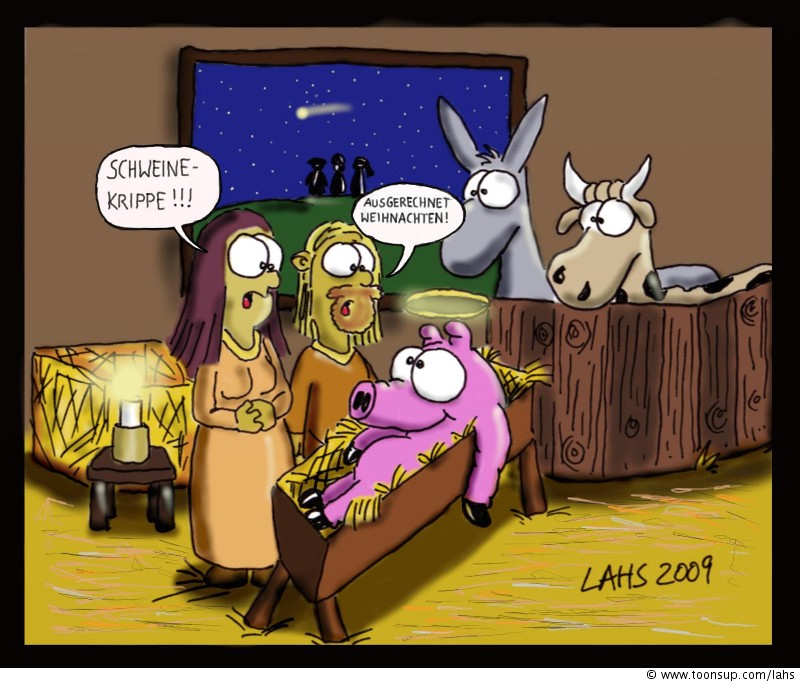 Cartoon: Damals... 1