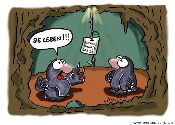 Cartoon: Mineros 1