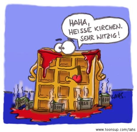 Cartoon: Waffel 1