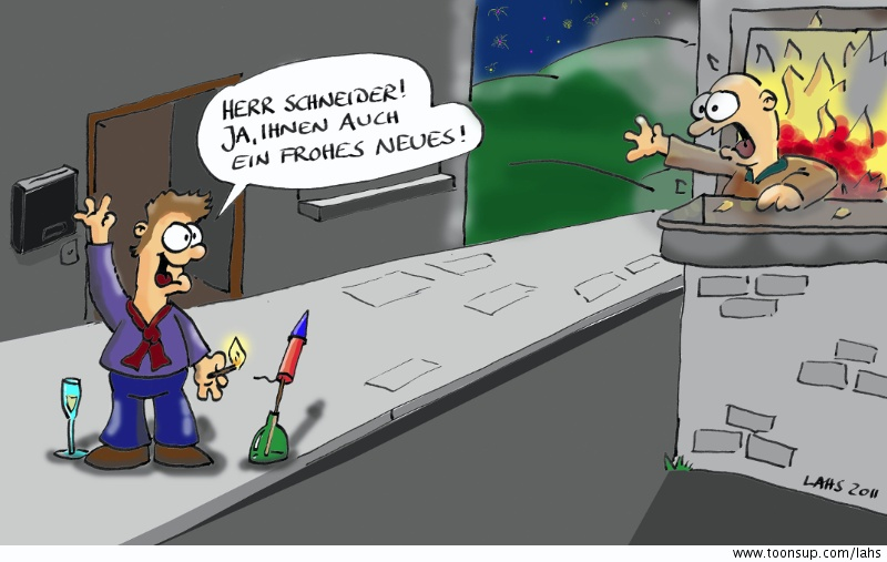 Cartoon: Frohes Neues 1