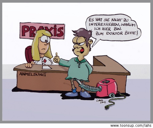 Cartoon: Doktorspiele 1