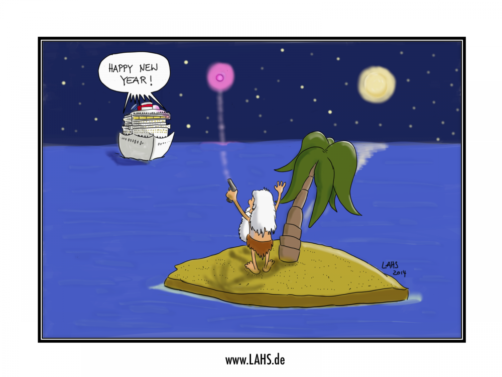 Cartoon: Happy New Island 1