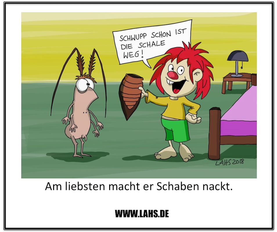 Cartoon: Schale weg 1
