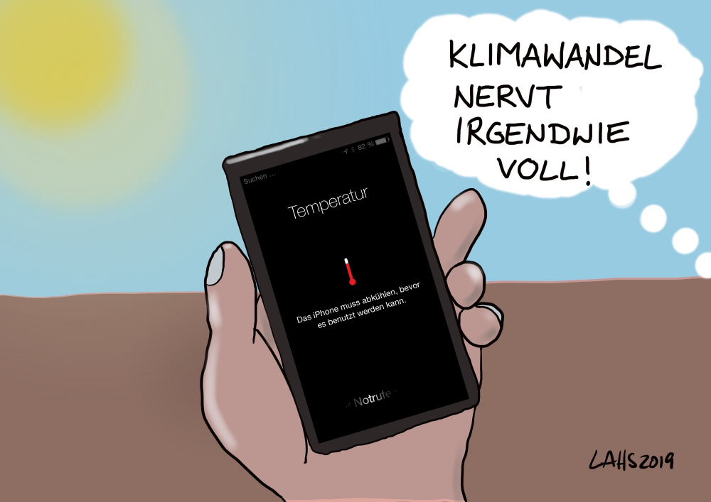 Cartoon: Überhitzt 1