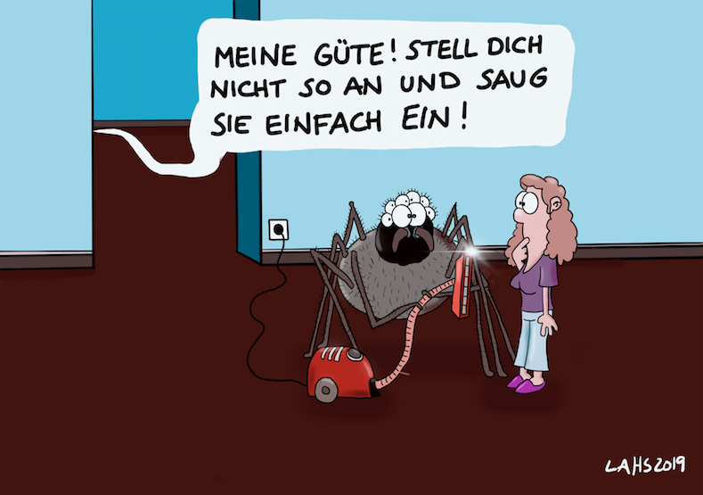 Cartoon: Saugen 1