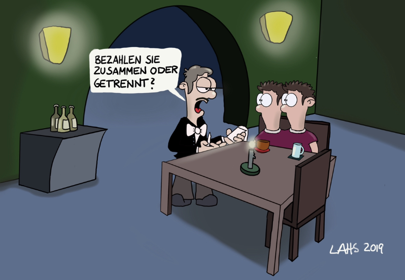 Cartoon: Zusammen 1