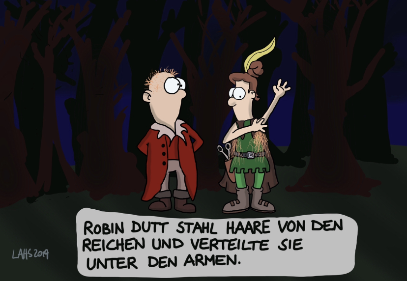 Cartoon: Robin Dutt 1
