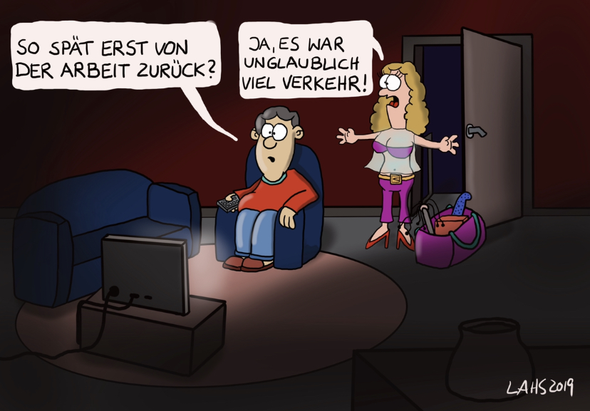 Cartoon: Verkehr 1