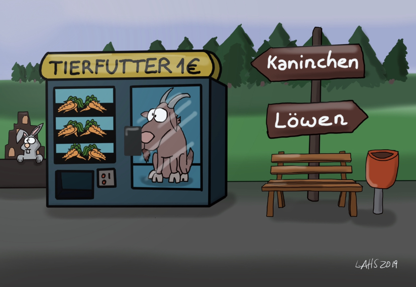 Cartoon: Tierfutter 1