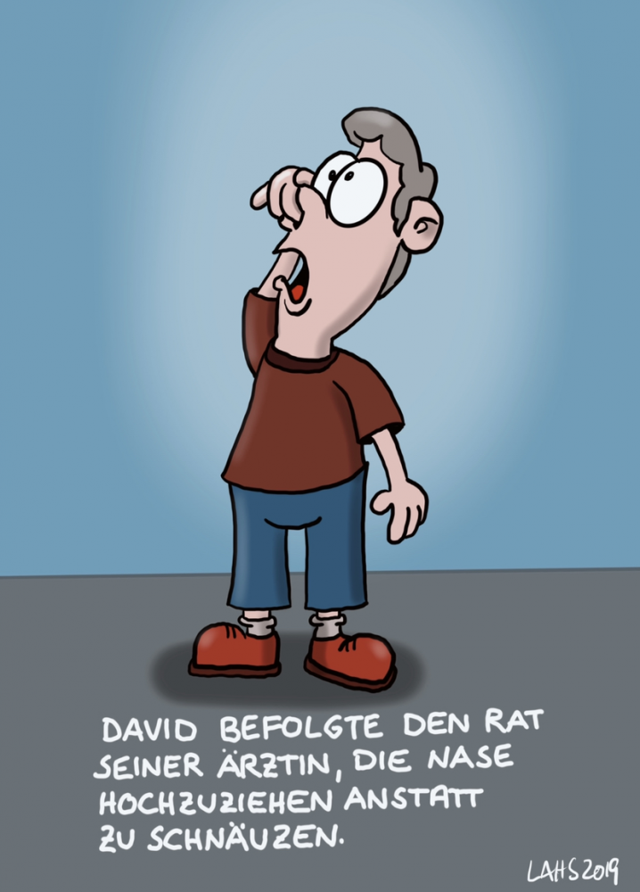 Cartoon: Schnäuzen 1