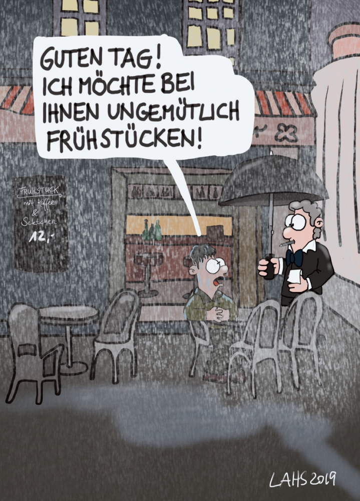 Cartoon: Frühstück 1